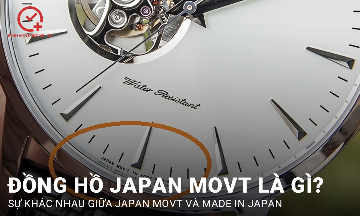 Đồng hồ Japan Movt là gì? Cần lưu ý những gì trước khi mua?