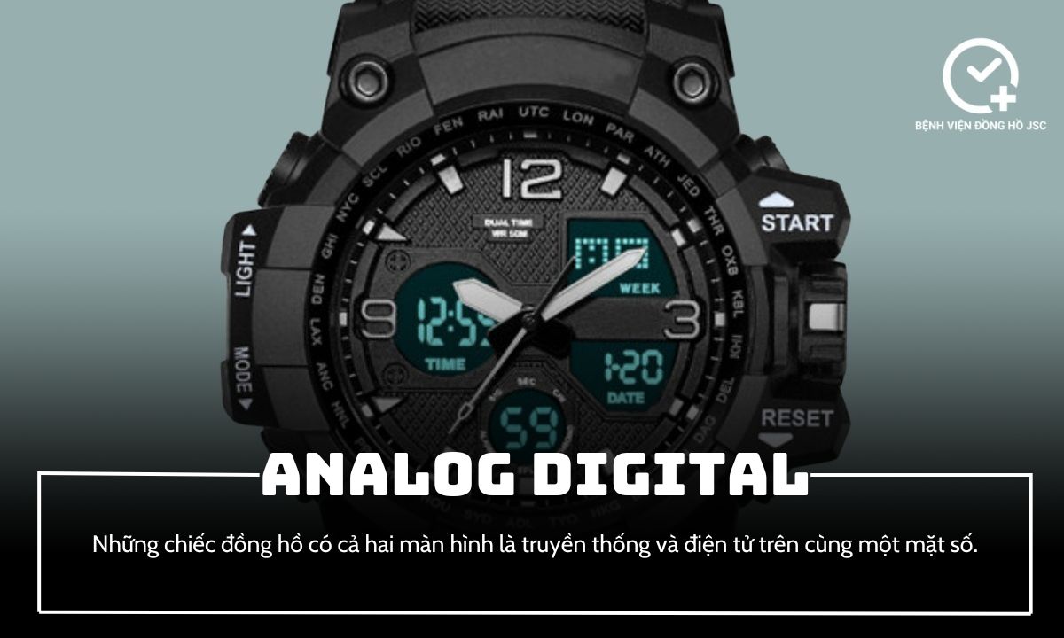 khái niệm đồng hồ analog digital