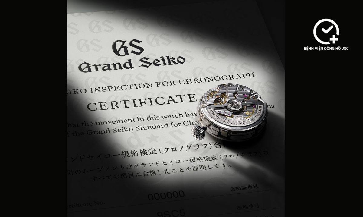 chứng nhận Grand Seiko Special Standard