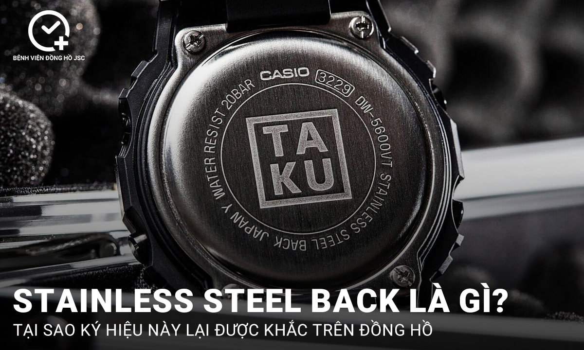 Stainless Steel Back là gì? Stainless Steel Back khác gì All Stainless Steel?