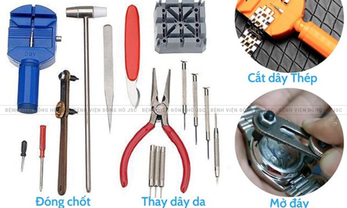 cách thay dây đồng hồ