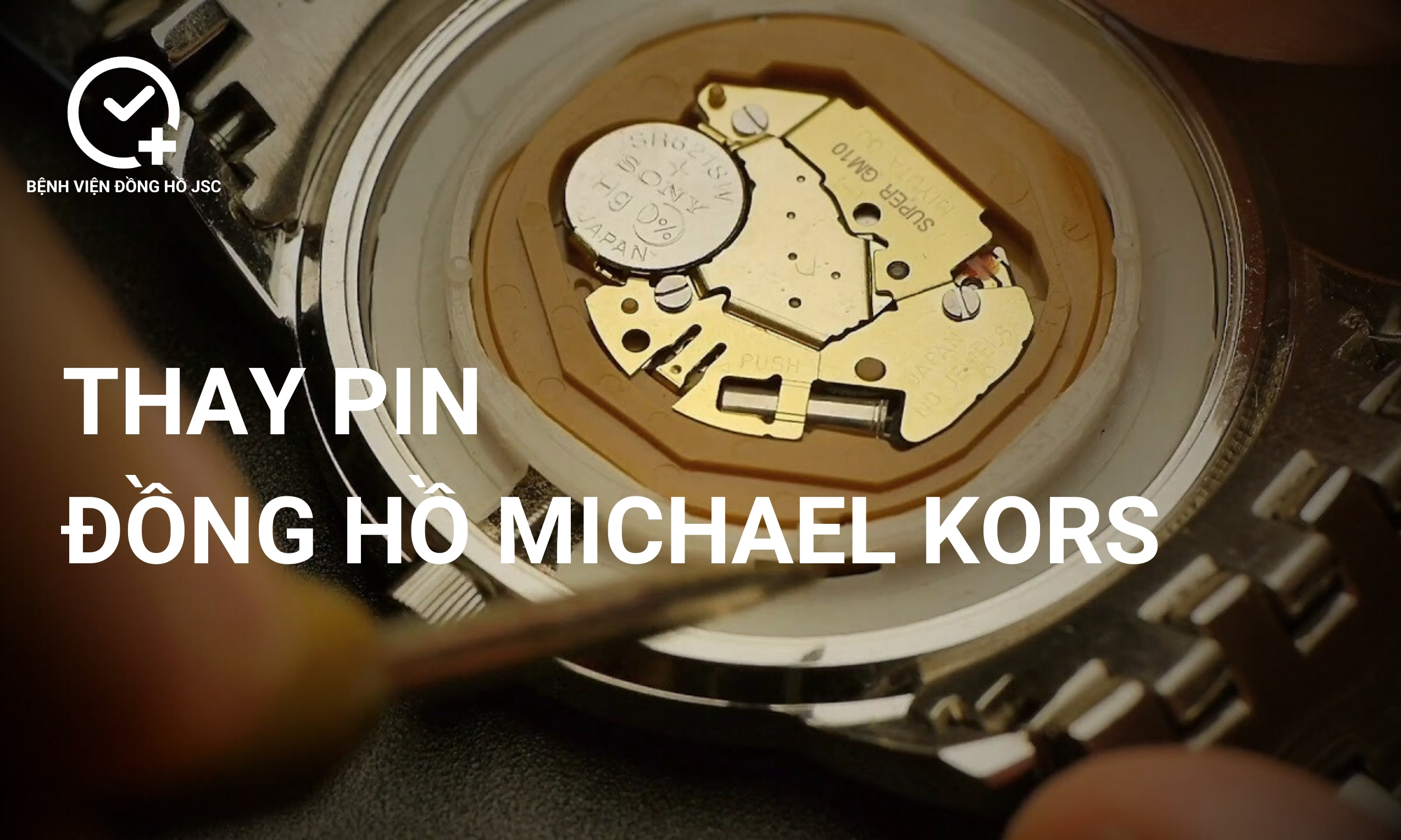 Thay pin đồng hồ Michael Kors Tphcm chính hãng ở đâu đáng tin cậy?