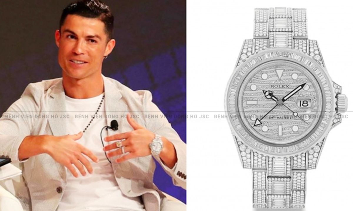 chiếc đồng hồ hublot của ronaldo