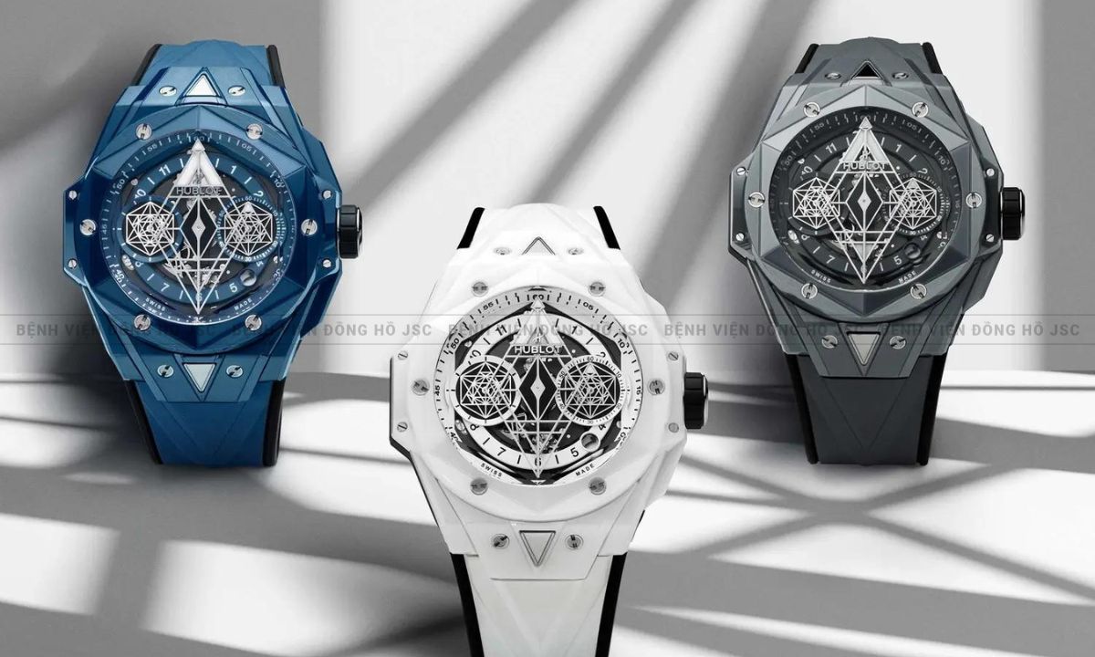 đồng hồ hublot sở hữu thiết kế mạnh mẽ sang trọng