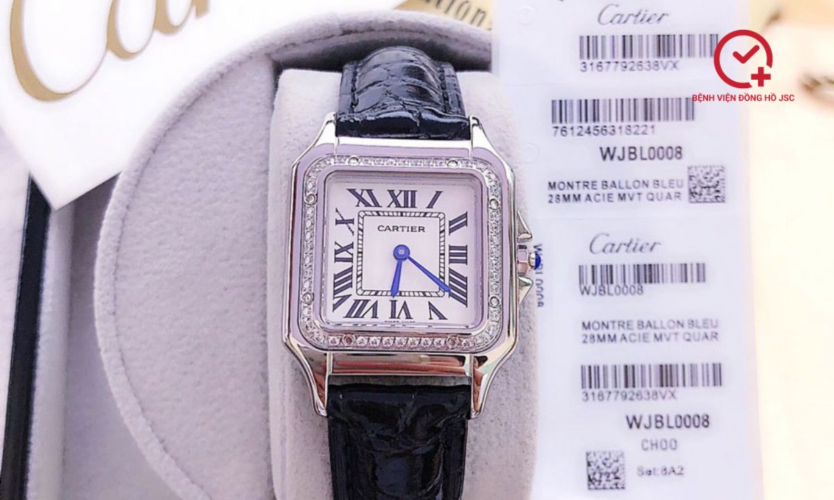 đồng hồ cartier sở hữu thiết kế cổ diển