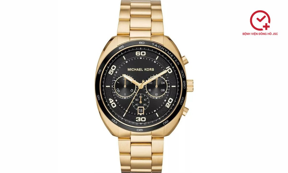 đồng hồ michael kors màu vàng cho nam