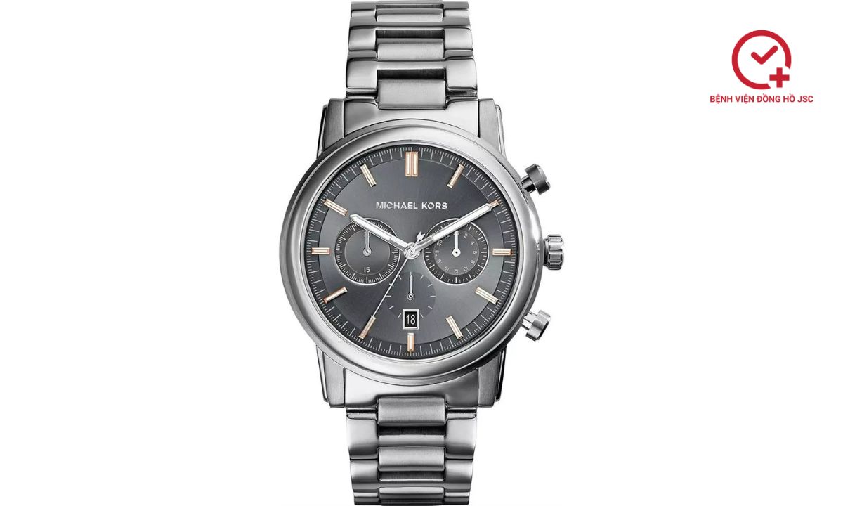 đồng hồ michael kors sliver tone