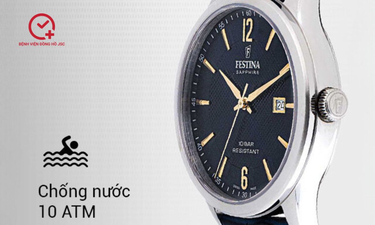 đồng hồ festina có độ chống nước bao nhiêu