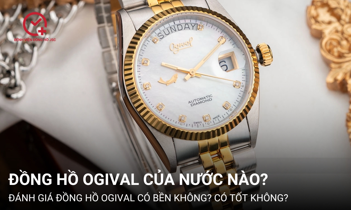 Đồng hồ Ogival của nước nào? Bật mí cách nhận diện đồng hồ Ogival