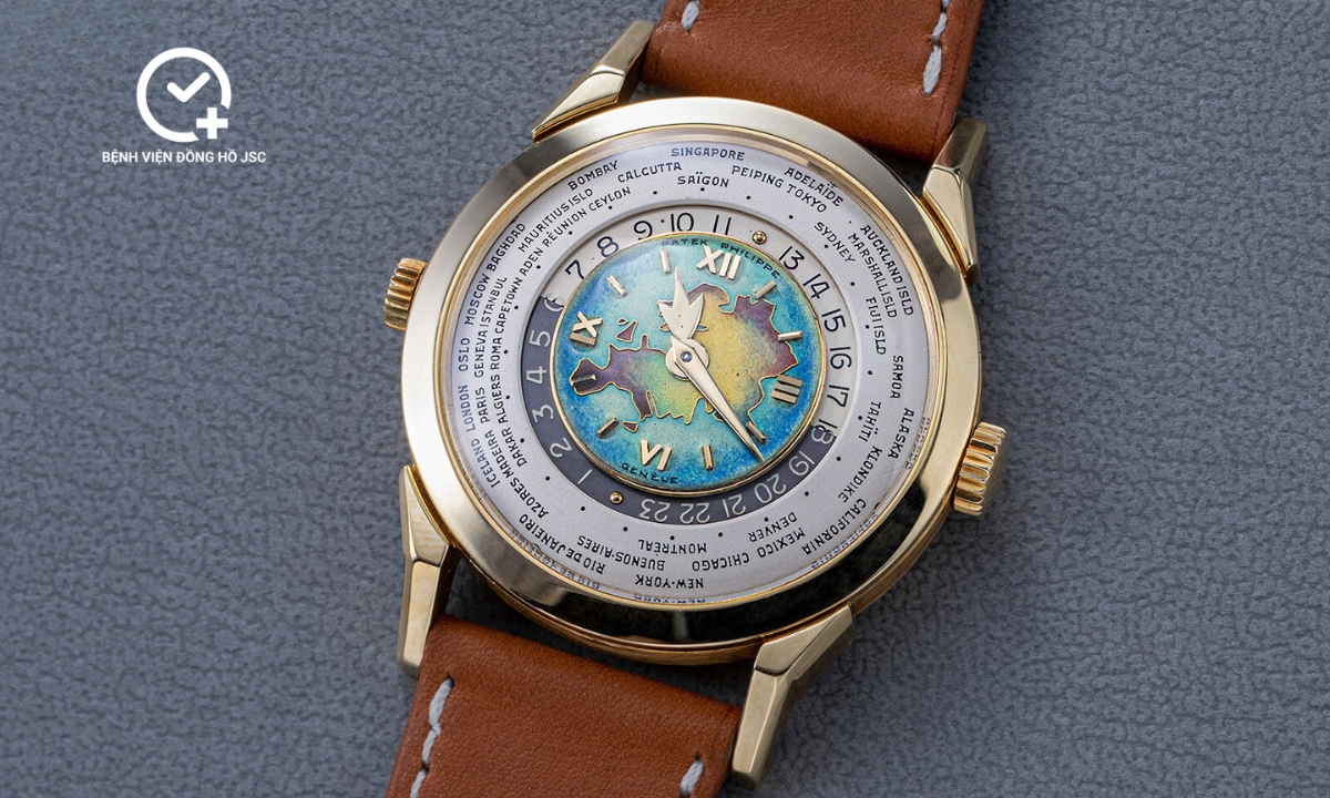 đồng hồ patek philippe reference 2523 worldtime