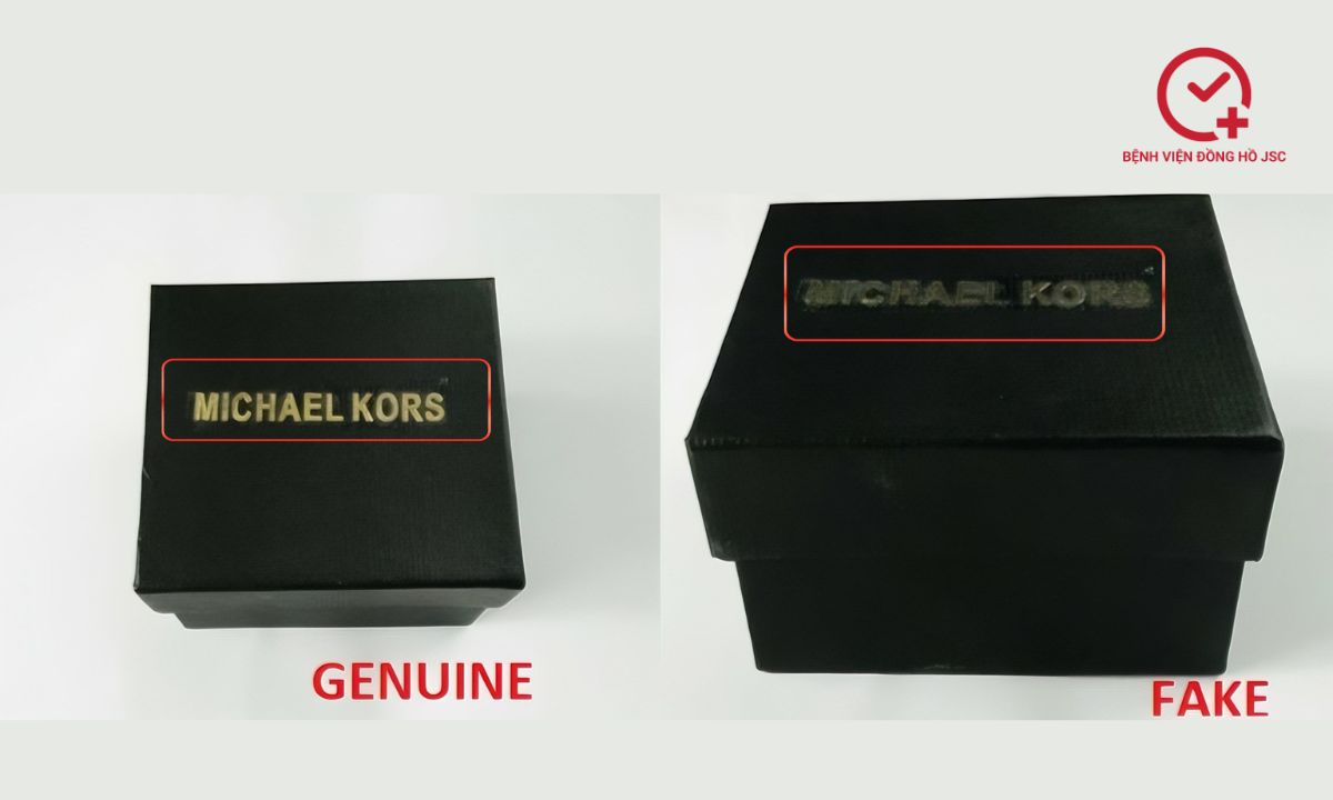 so sánh logo đồng hồ michael kors