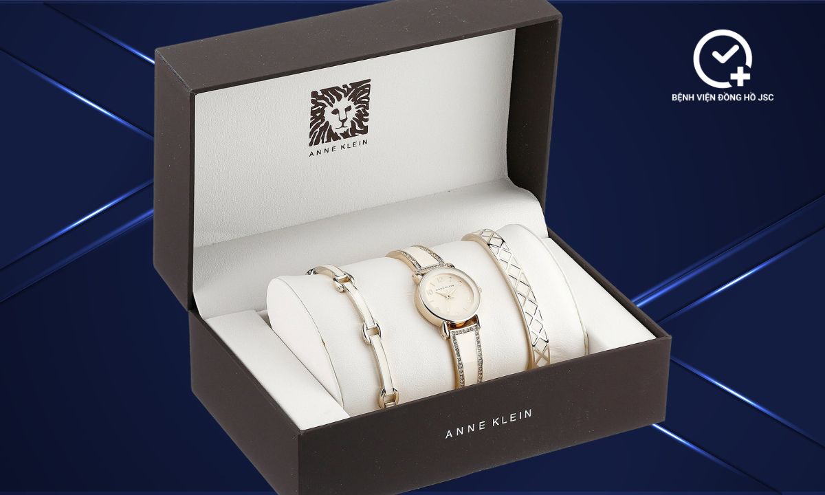 set đồng hồ anne klein dành cho nữ