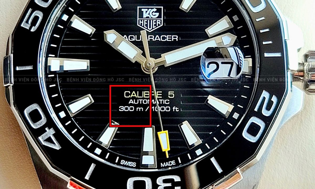 tag heuer có khả năng chống nước nào