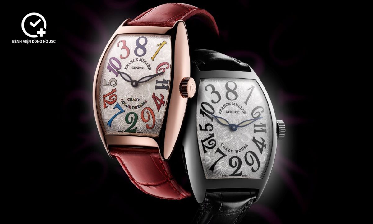 thiết kế của đồng hồ franck muller