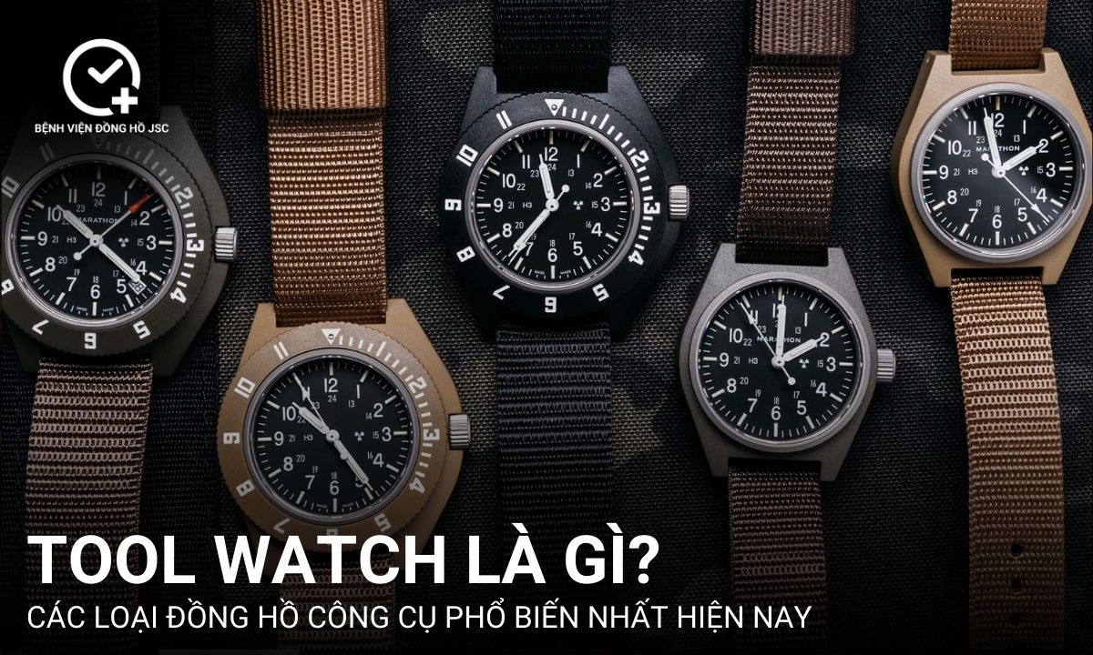 Tool Watch là gì? Các loại đồng hồ công cụ phổ biến nhất hiện nay