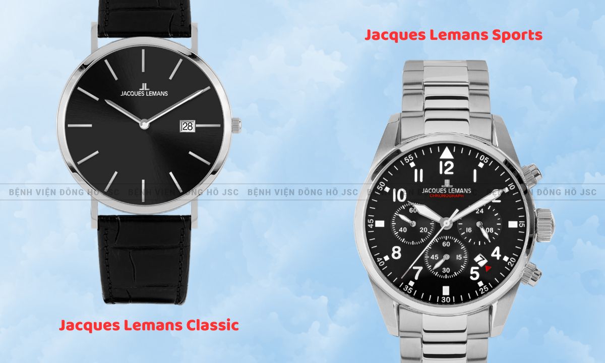 đồng hồ jacques lemans classic và sports