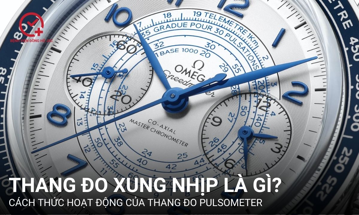 Thang đo xung nhịp là gì? Cơ chế hoạt trên đồng hồ ra sao?