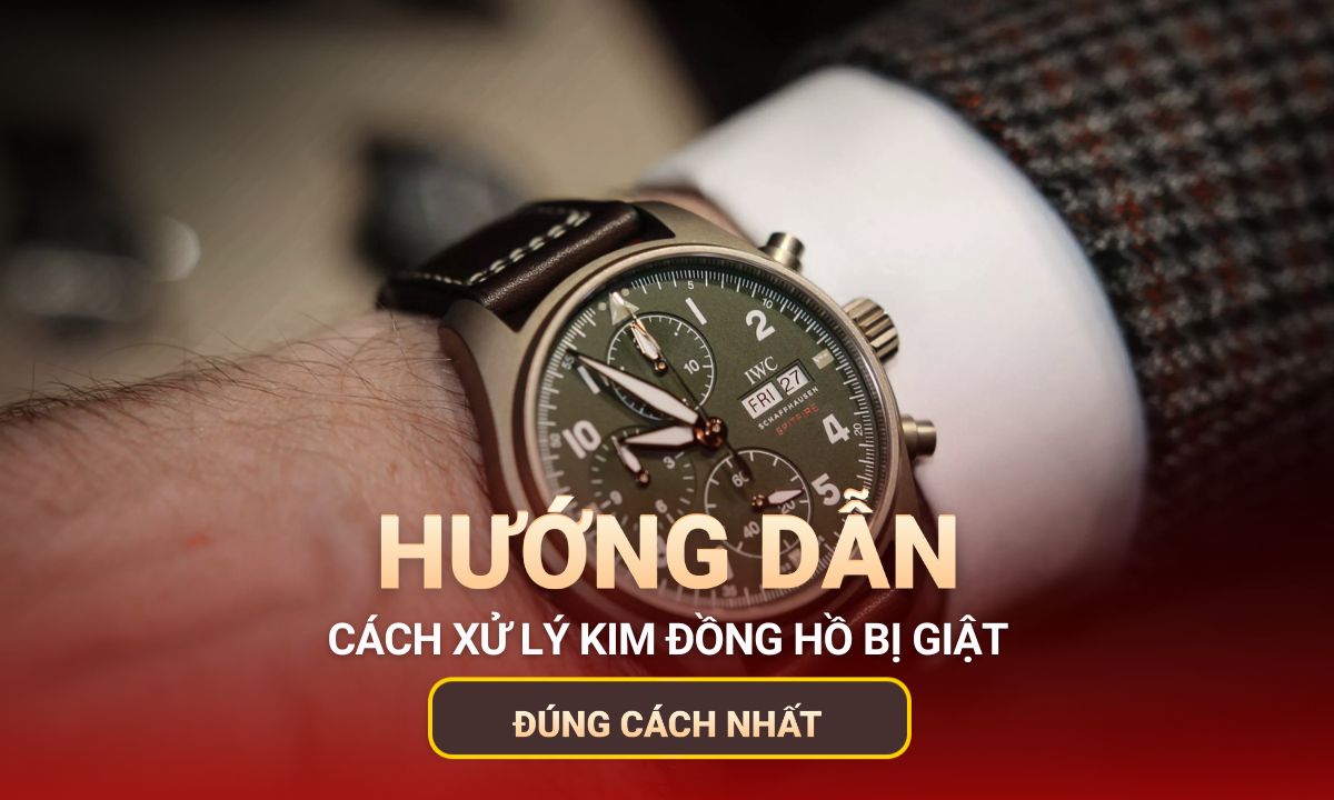 Kim giây đồng hồ bị giật – Cách nhận biết và xử lý đúng cách