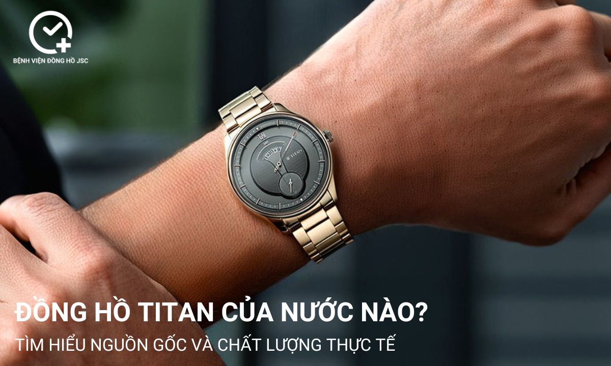 Đồng hồ Titan của nước nào? Tìm hiểu nguồn gốc và chất lượng thực tế