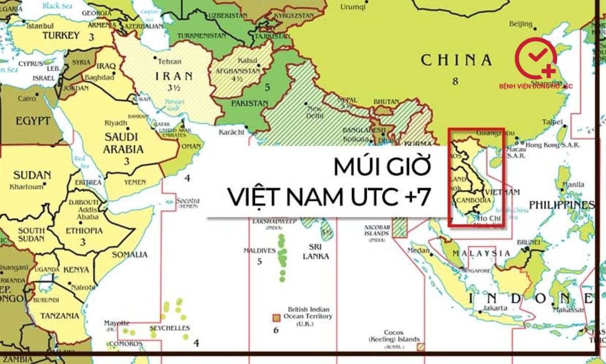mui-gio-viet-nam múi giờ Việt Nam