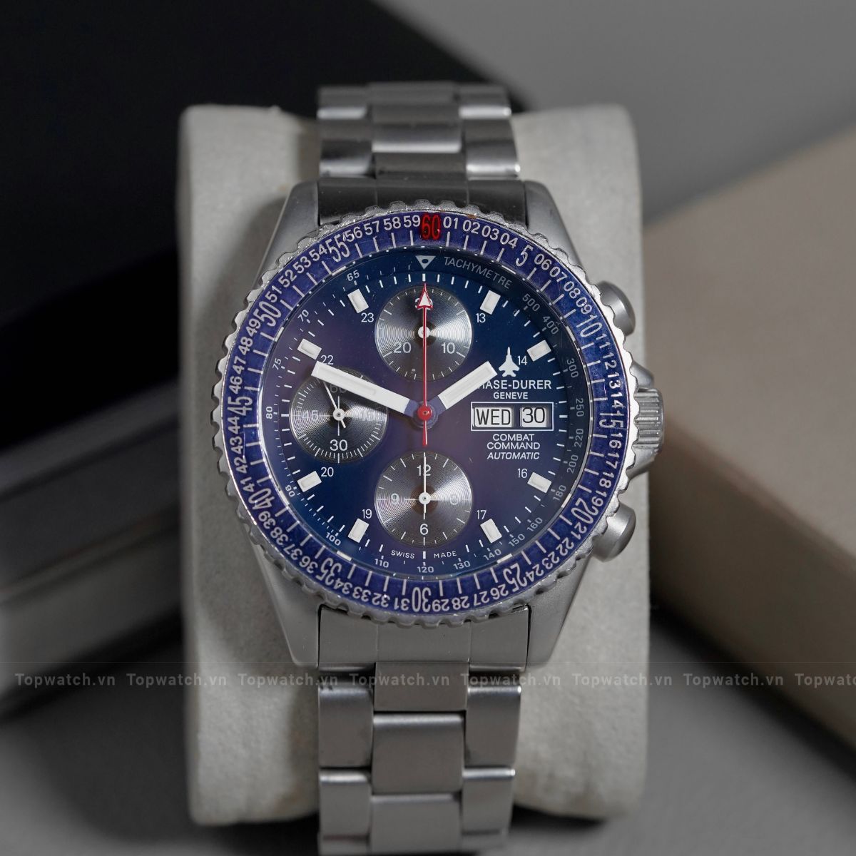 Đồng hồ Chase-Durer combat command automatic chronograph – Swiss made