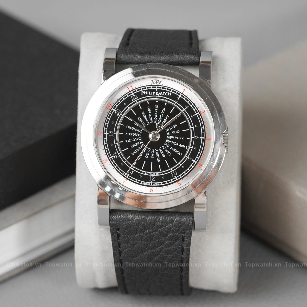 Đồng hồ Philip Watch GMT World Time Automatic