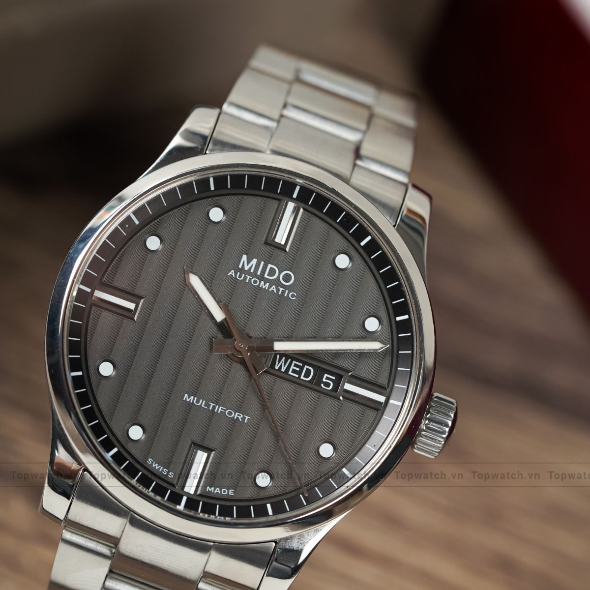 Mido Multifort Black M005.830.11.051.80 watch 38mm