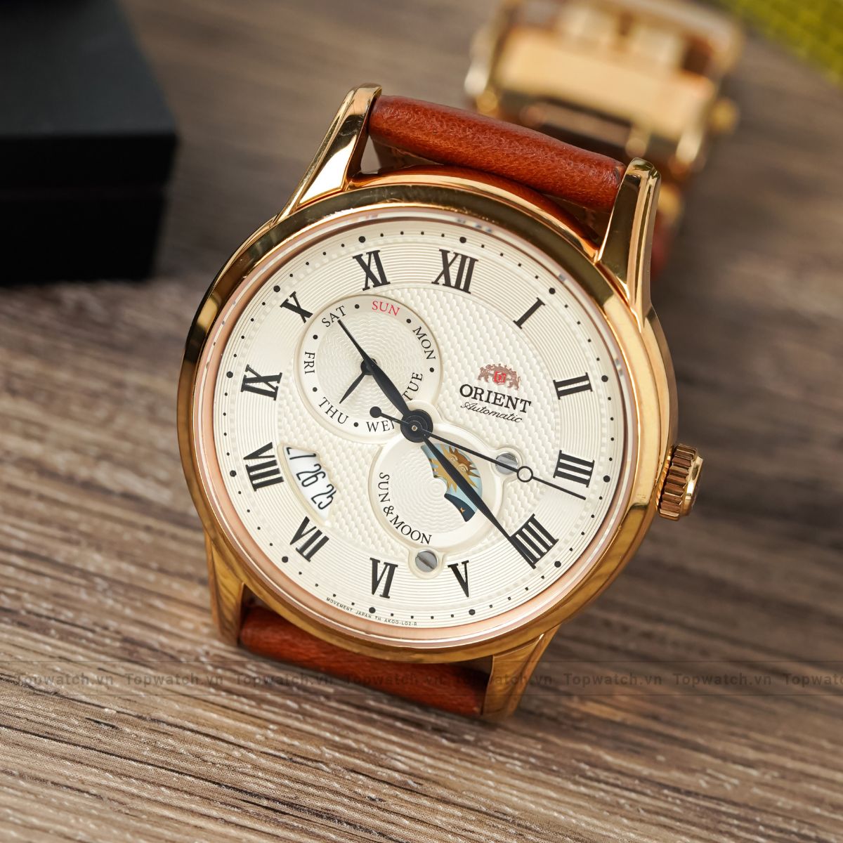 Đồng hồ ORIENT SUN AND MOON GEN 3 RN-AK0001S