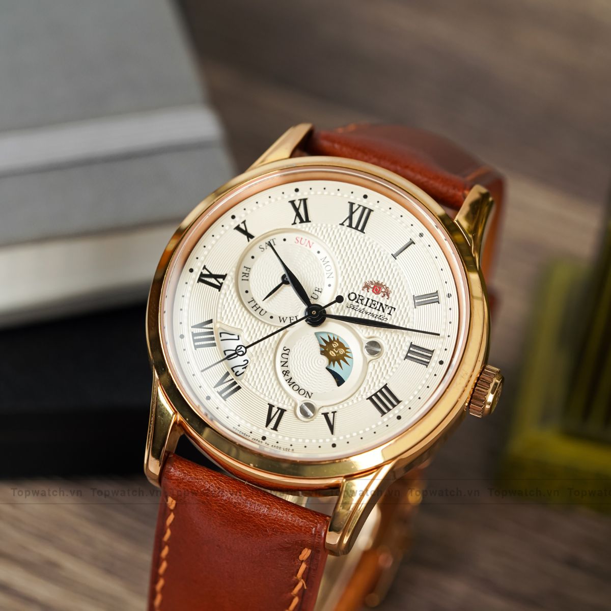 Đồng hồ ORIENT SUN AND MOON GEN 3 RN-AK0001S