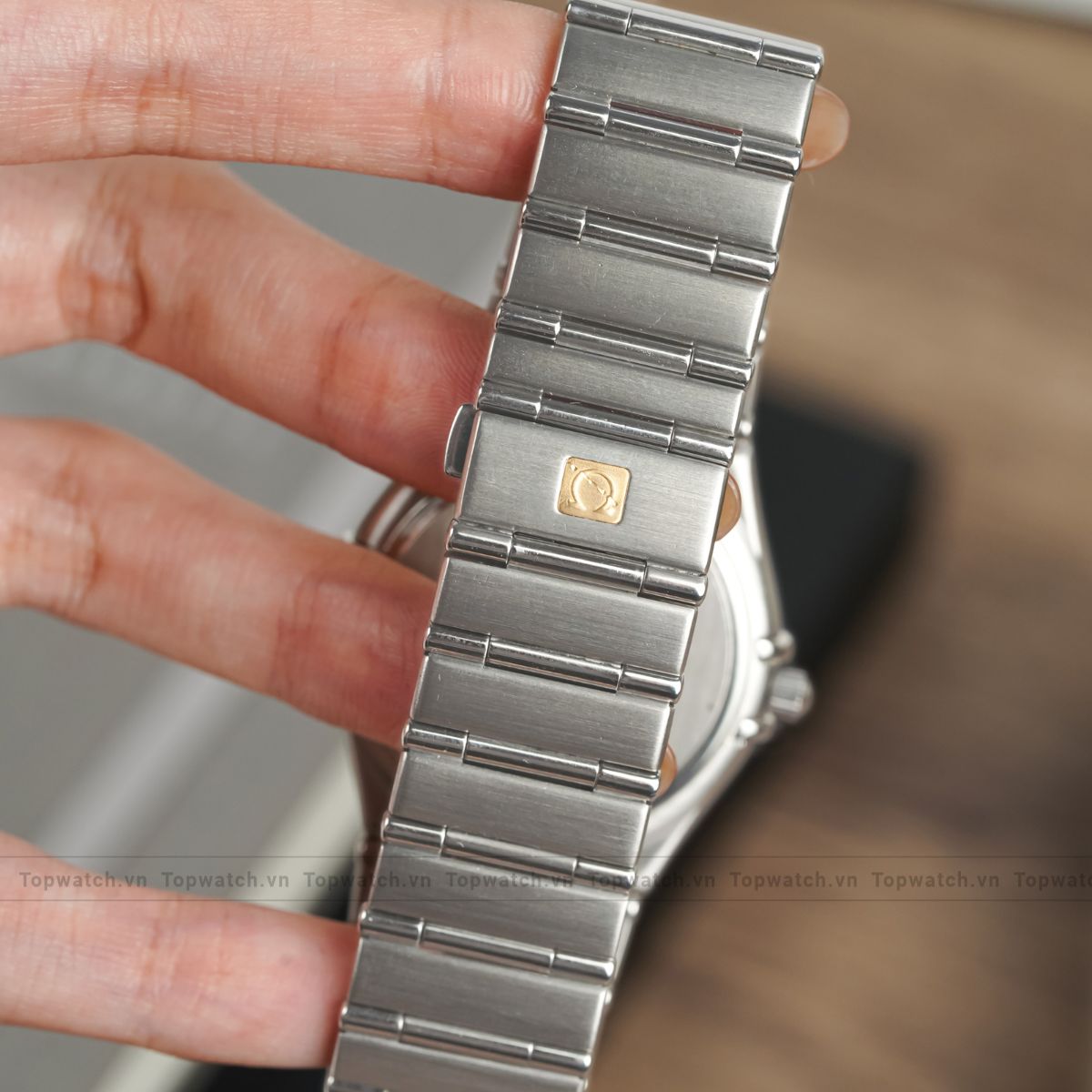 Đồng hồ Omega Constellation Ref.1512.30 Date Stainless Steel Quartz