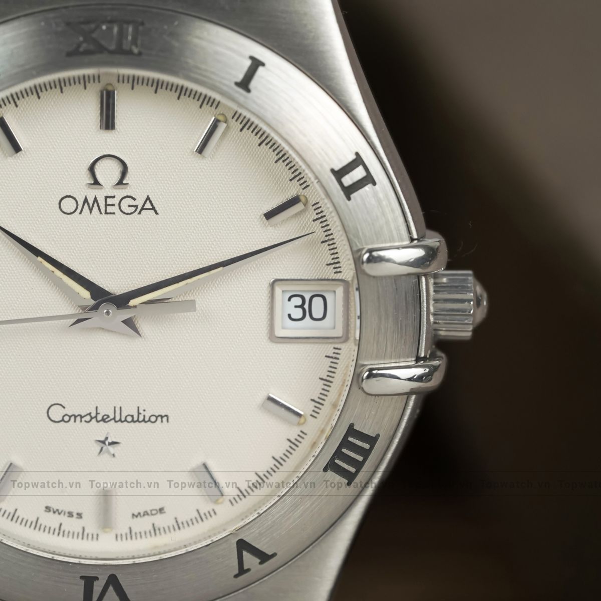 Đồng hồ Omega Constellation Ref.1512.30 Date Stainless Steel Quartz