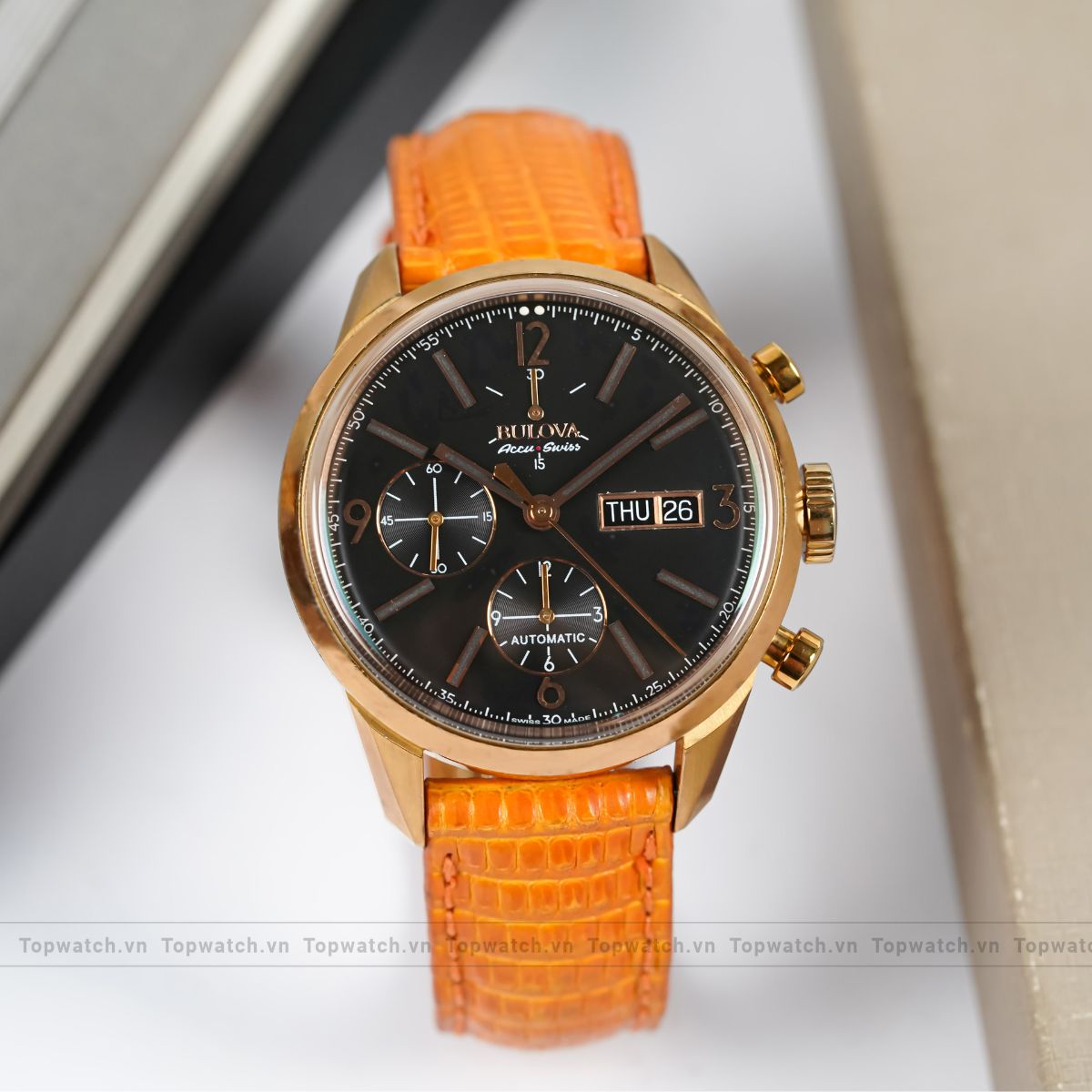 Đồng hồ Bulova AccuSwiss Murren Automatic Watch 41mm 64C106