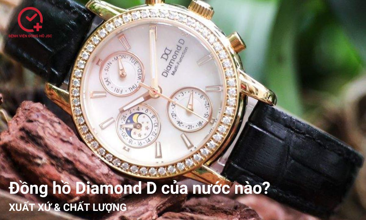 Đồng hồ Diamond D của nước nào? Xuất xứ & chất lượng