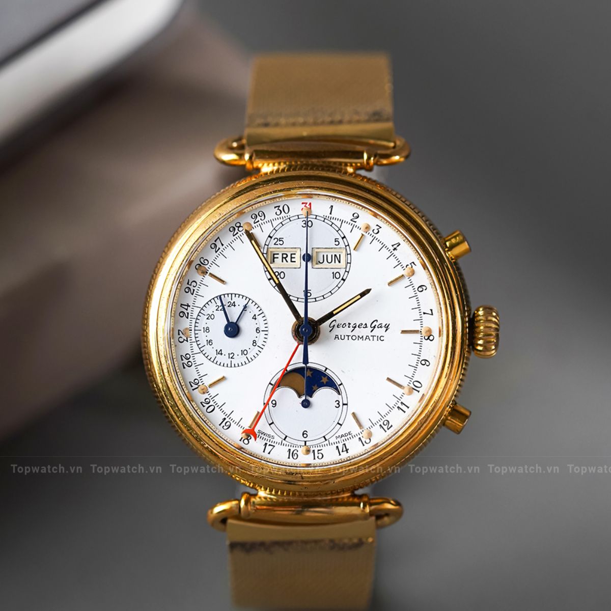 Đồng hồ Georges Gay Chronographe Valjoux 7751