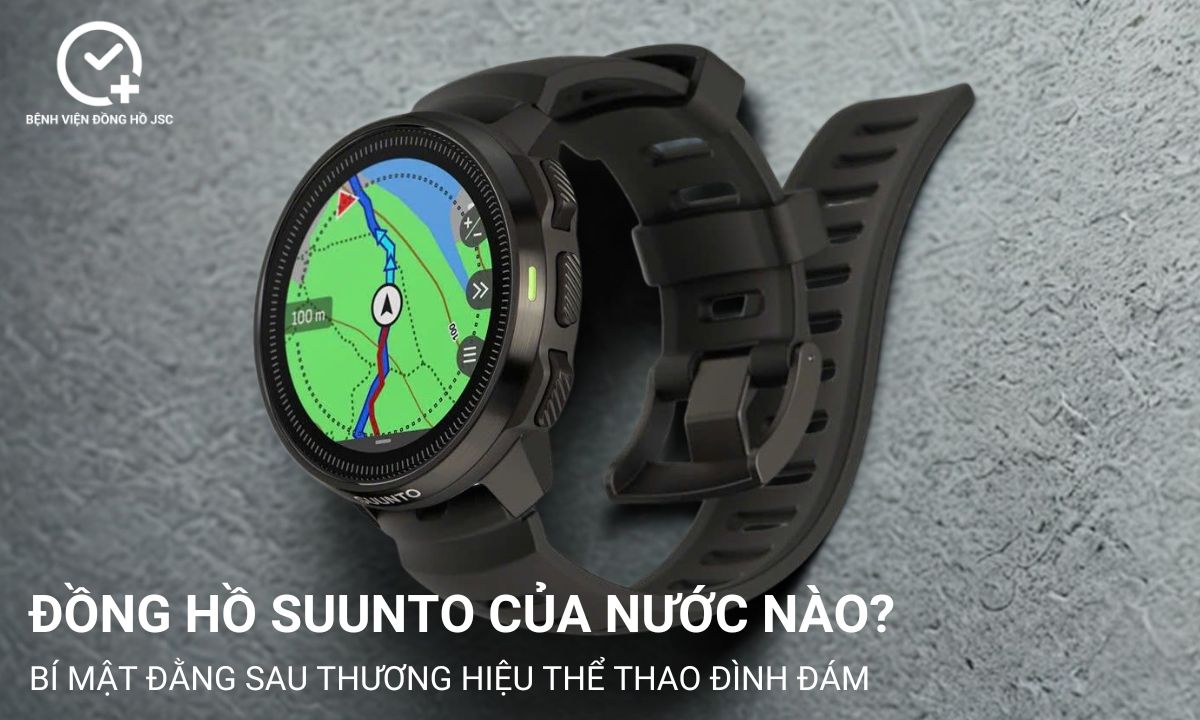 Đồng hồ Suunto của nước nào? Bí mật phía sau thương hiệu thể thao đình đám