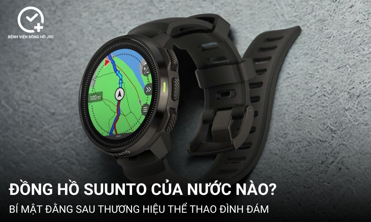 Đồng hồ Suunto của nước nào? Bí mật phía sau thương hiệu thể thao đình đám