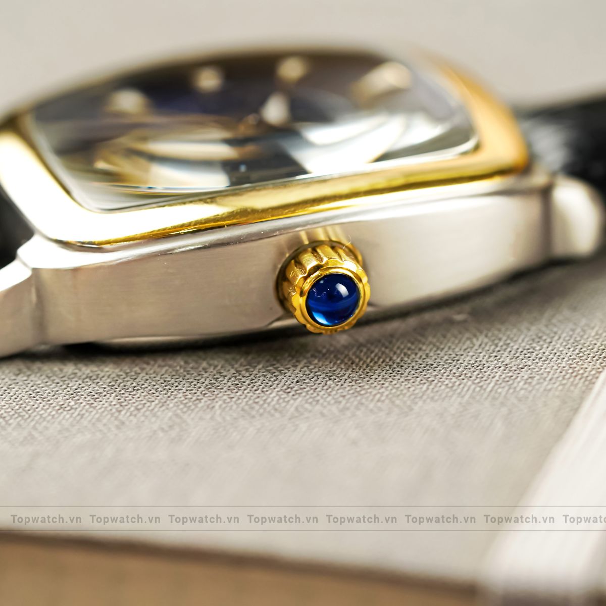 Đồng hồ Gruen Swiss 25 Jewels Automatic GSM014 274 2824 Men's Wristwatch Watch Two Tone