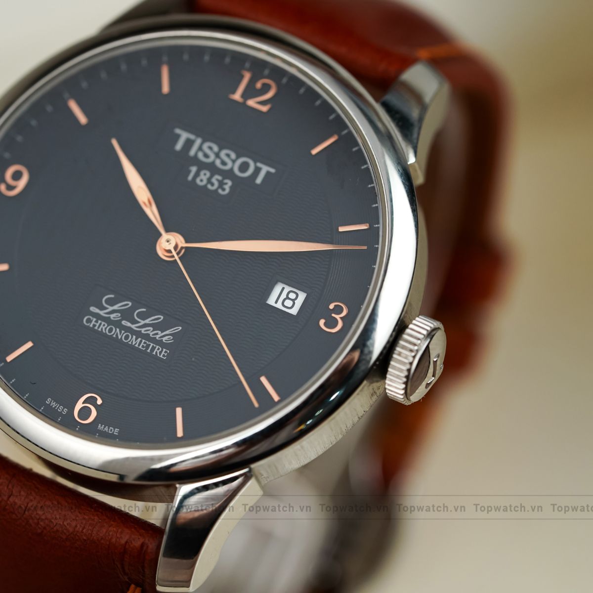 đồng hồ tissot le locle t006.408.36.057.00 watch 39mm