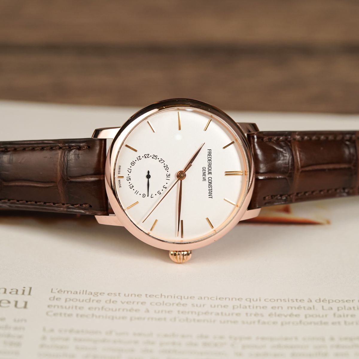 Đồng hồ Frederique Constant Slimline Manufacture FC-710V4S4