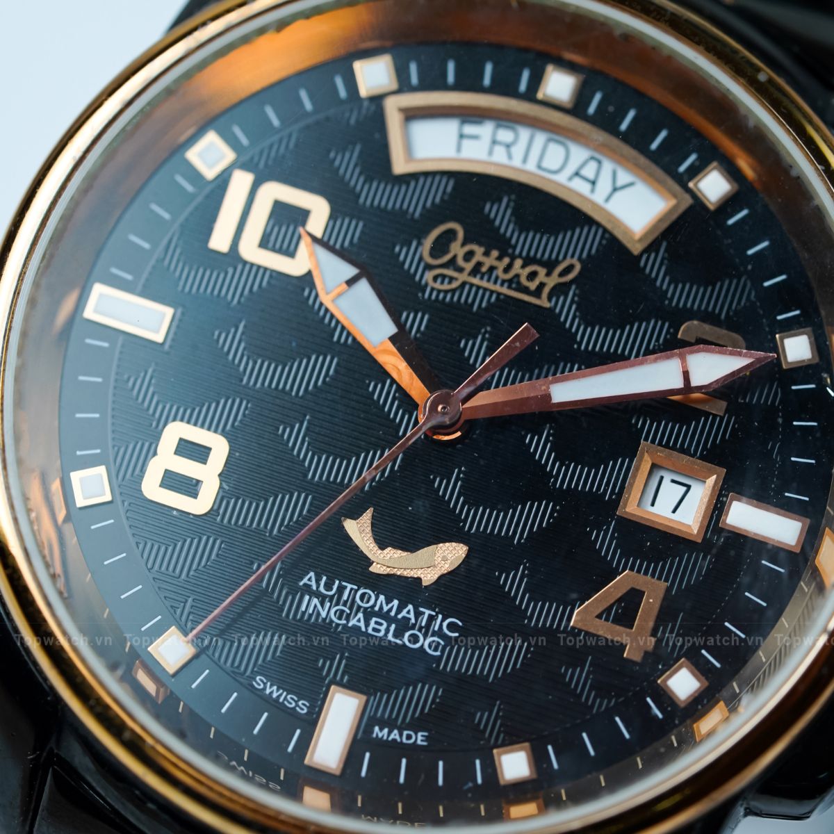 Đồng hồ Ogival OG3360AMBR-D