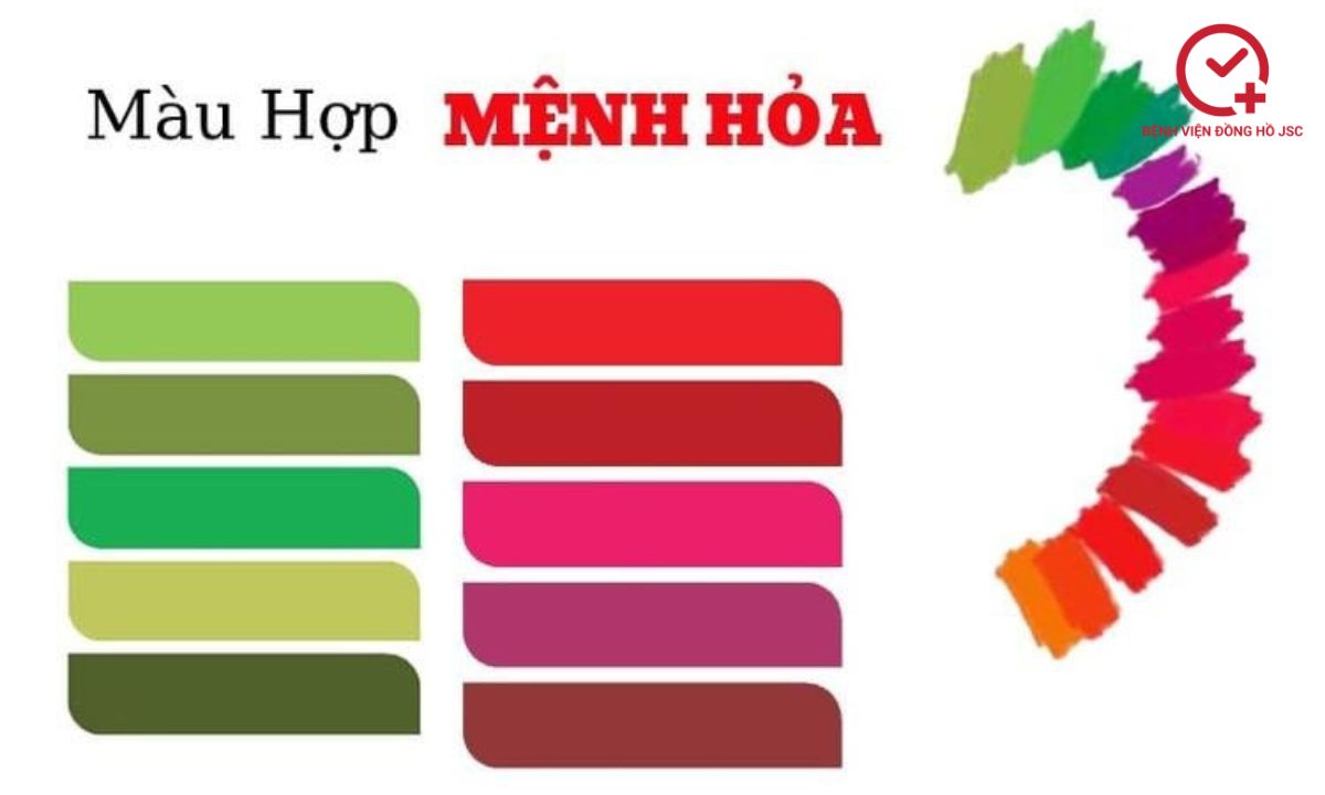 mệnh hỏa hợp màu gì