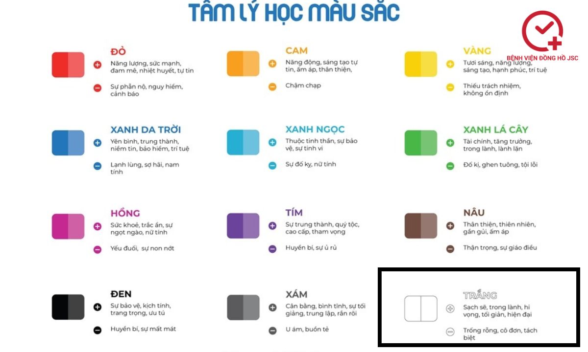 ý nghĩa của màu trắng là gì